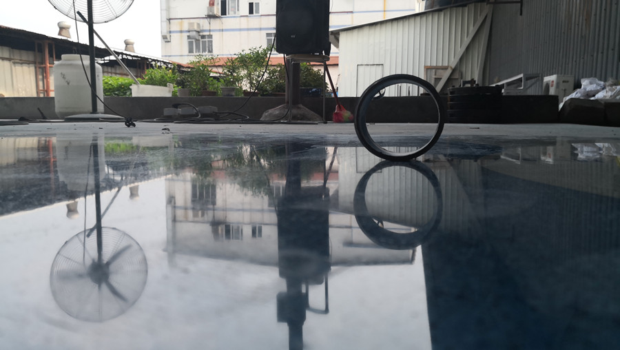 抛光后的镜面效果